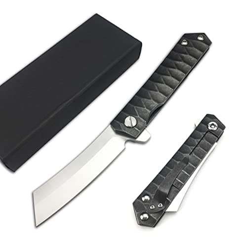 EDC Camping Hunting Survival Tanto Pocket Knife