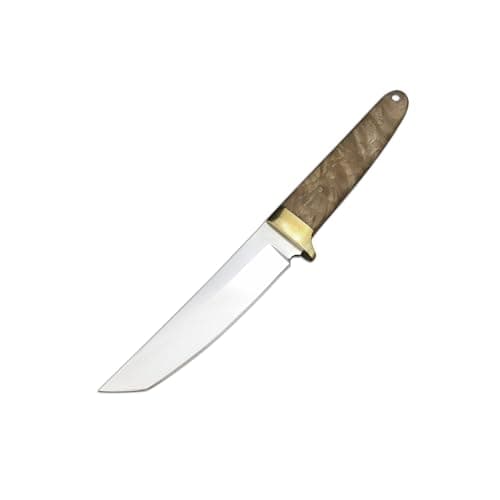 Outdoor Full Tang Hunting Knife with Leather Sheath