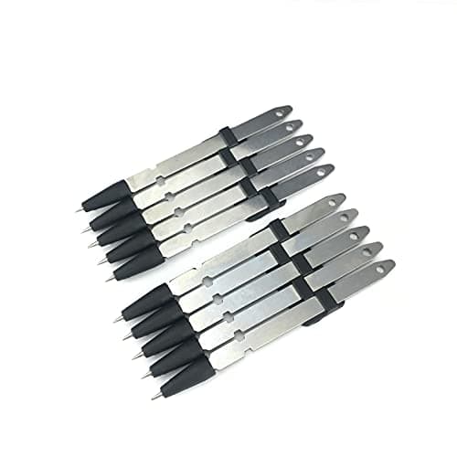 Upgraded Ballistic Dart Launcher for Men — 10 silver darts