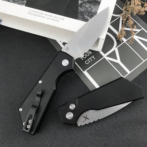 HUAAO Folding Pocket Knife for Men
