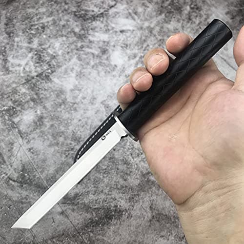 Outdoor Survival Tanto Knife with 5.8in Blade