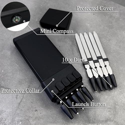 Ballistic Dart Launcher - Accurate Shooting Toy for Adults