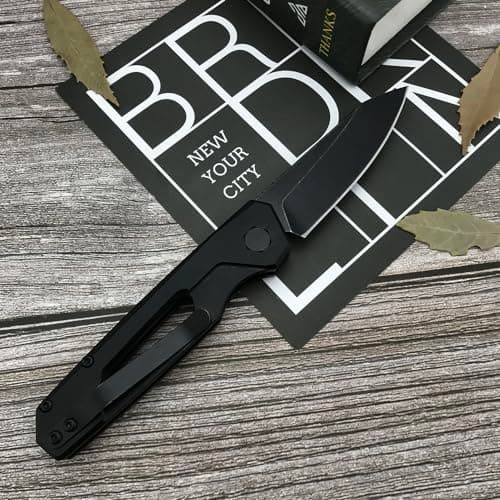 EDC SpeedSafe Assisted Opening Push Button Lock Pocket Knife for Outdoor Multifunctional Use